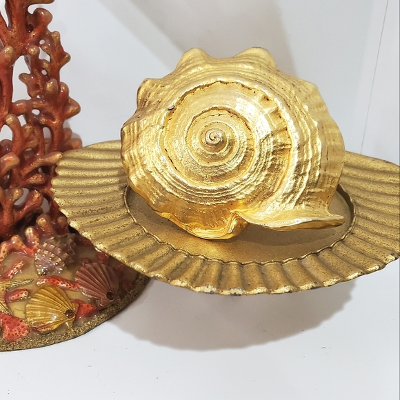 Ultra Rare Vintage KENNETH LANE Massive Seashell Brooch - Picture 3 of 5